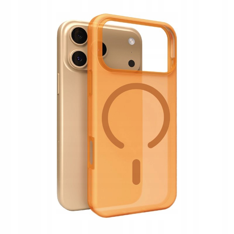 Silikónové puzdro na iPhone 17 Pro Max Magsafe Daylight – priesvitné