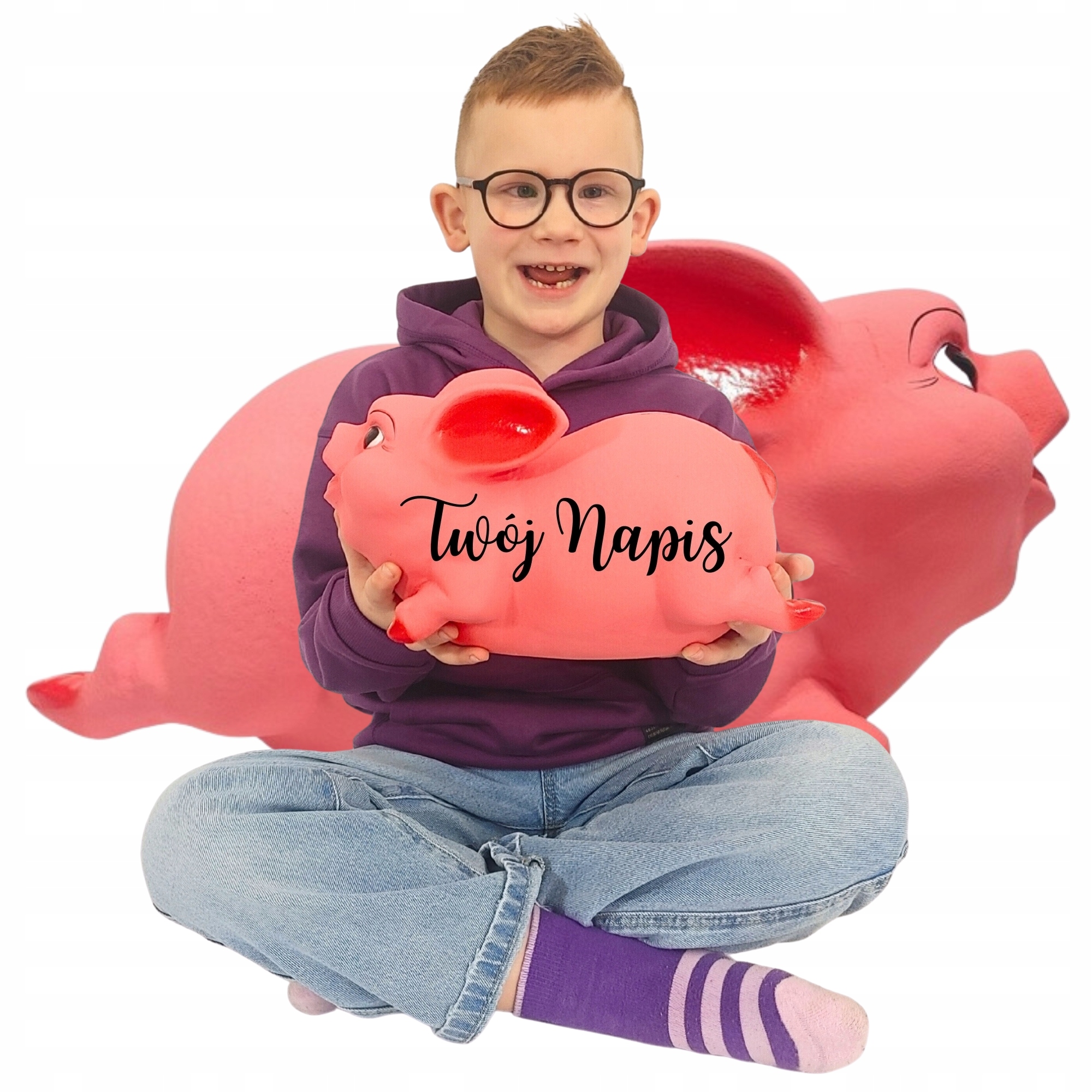 Personalizovaná pokladnička se jménem K Rozbití, tradiční, bez otevírání