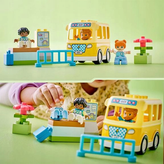 LEGO DUPLO Przejażdżka autobusem 10988 Płeć chłopcy dziewczynki