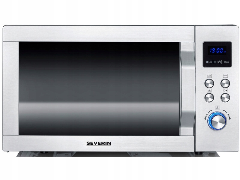 Severin Mw 7777 Kuchenka mikrofalowa 3w1, 25L, szklana podstawa, grill