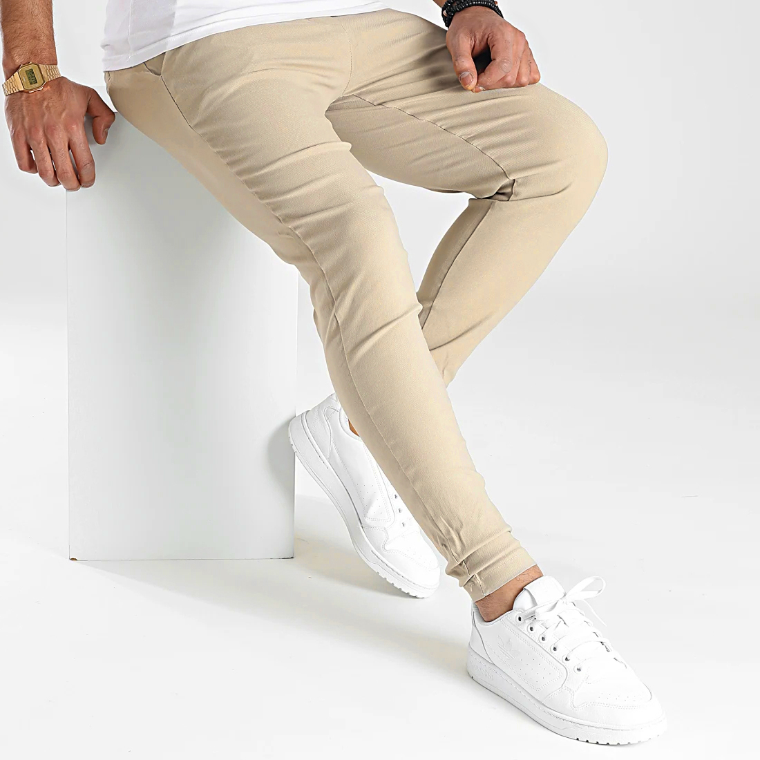 Pánské kalhoty Casual Chinosy Slim Fit