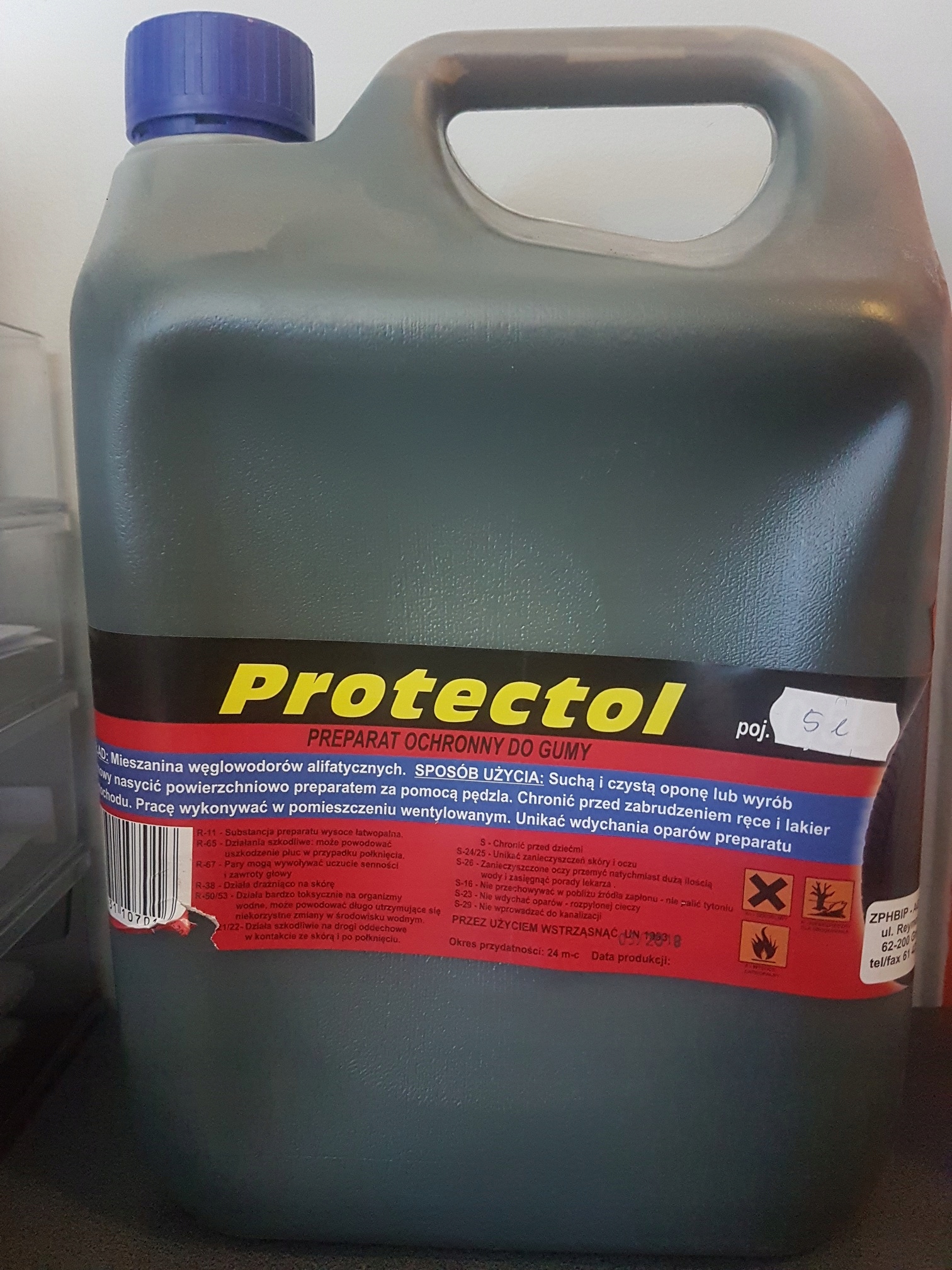 FARBA - IMPREGNAT DO OPON PROTECTOL 5L !!!