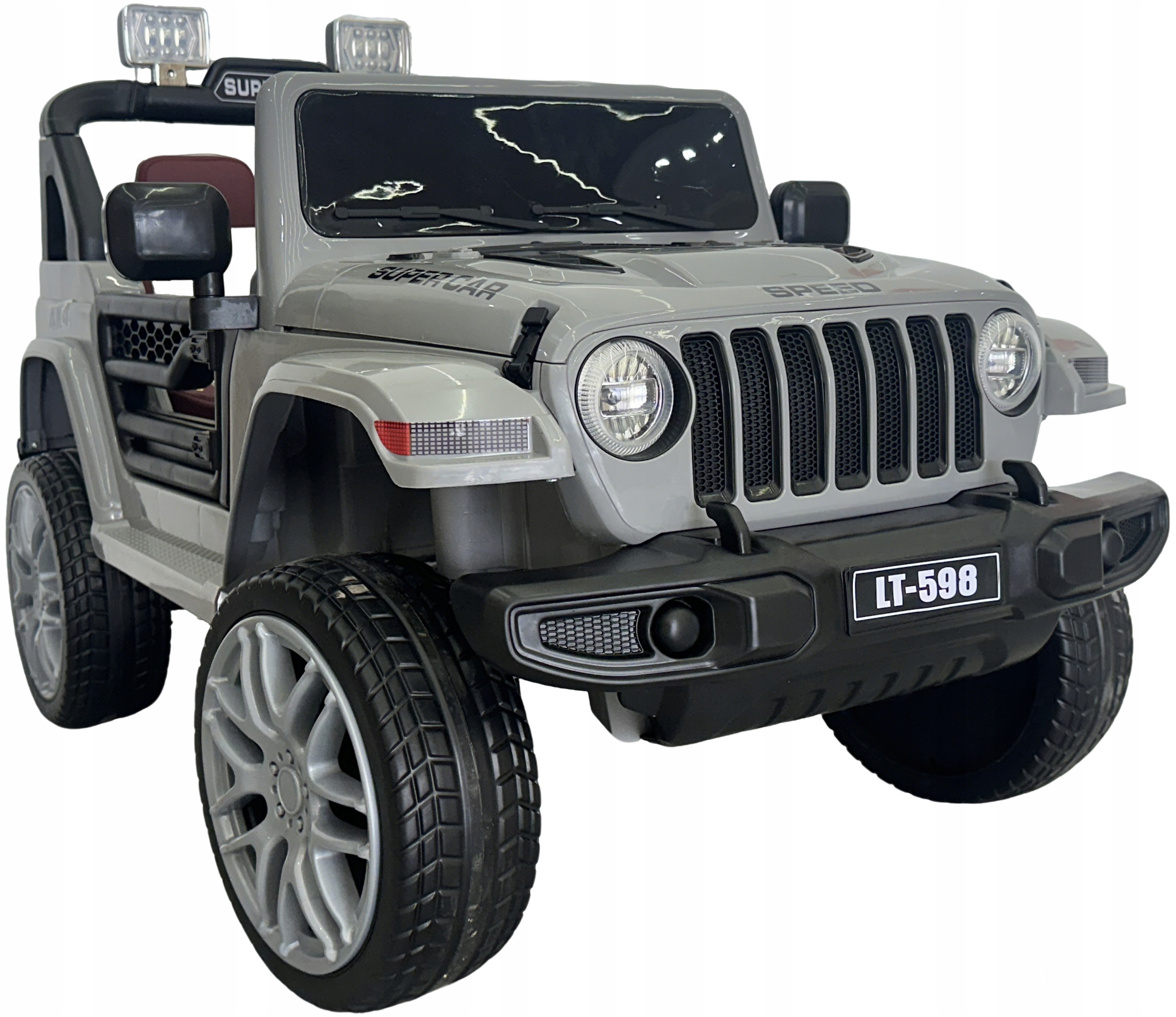 Jeep Off Road 4x4 na Akumulator Skóra Pilot Auto Miękkie Piankowe Koła Eva