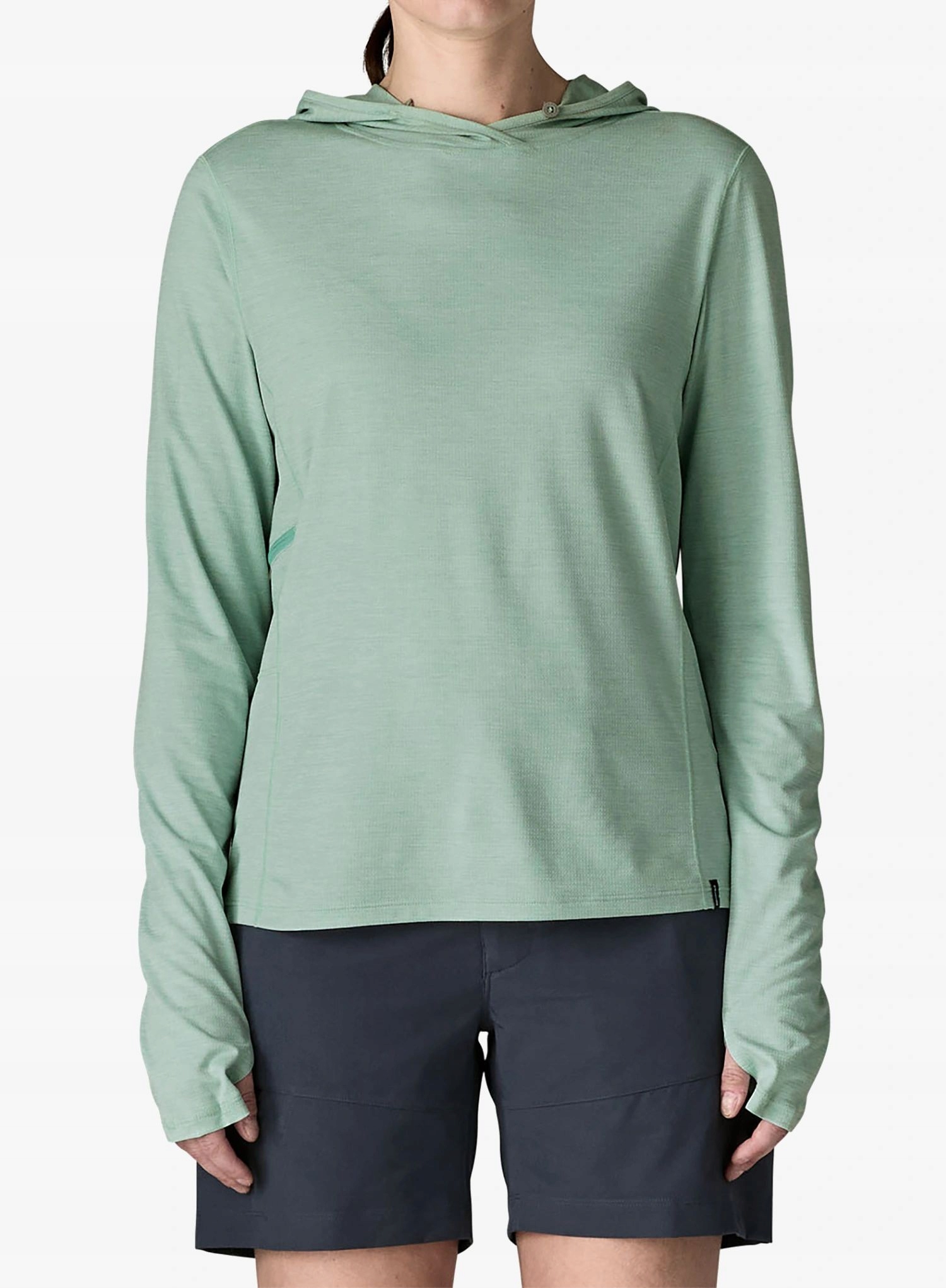 Bluza z kapturem damska Patagonia Cap Cool Sun Hoody thermal blue/ice L