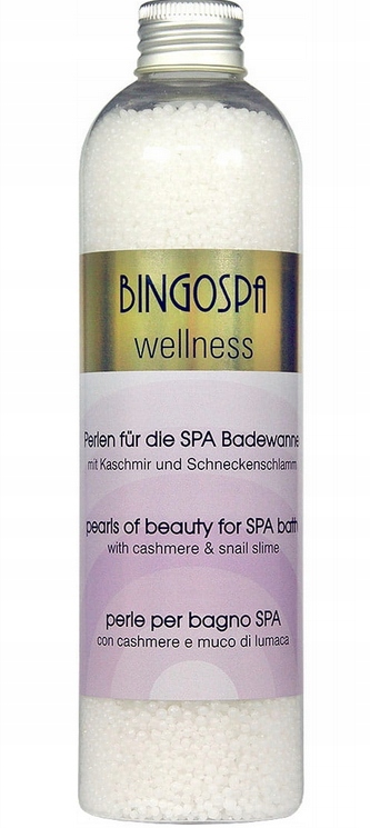 BingoSpa Perełki do kąpieli SPA z śluzem ślimaka