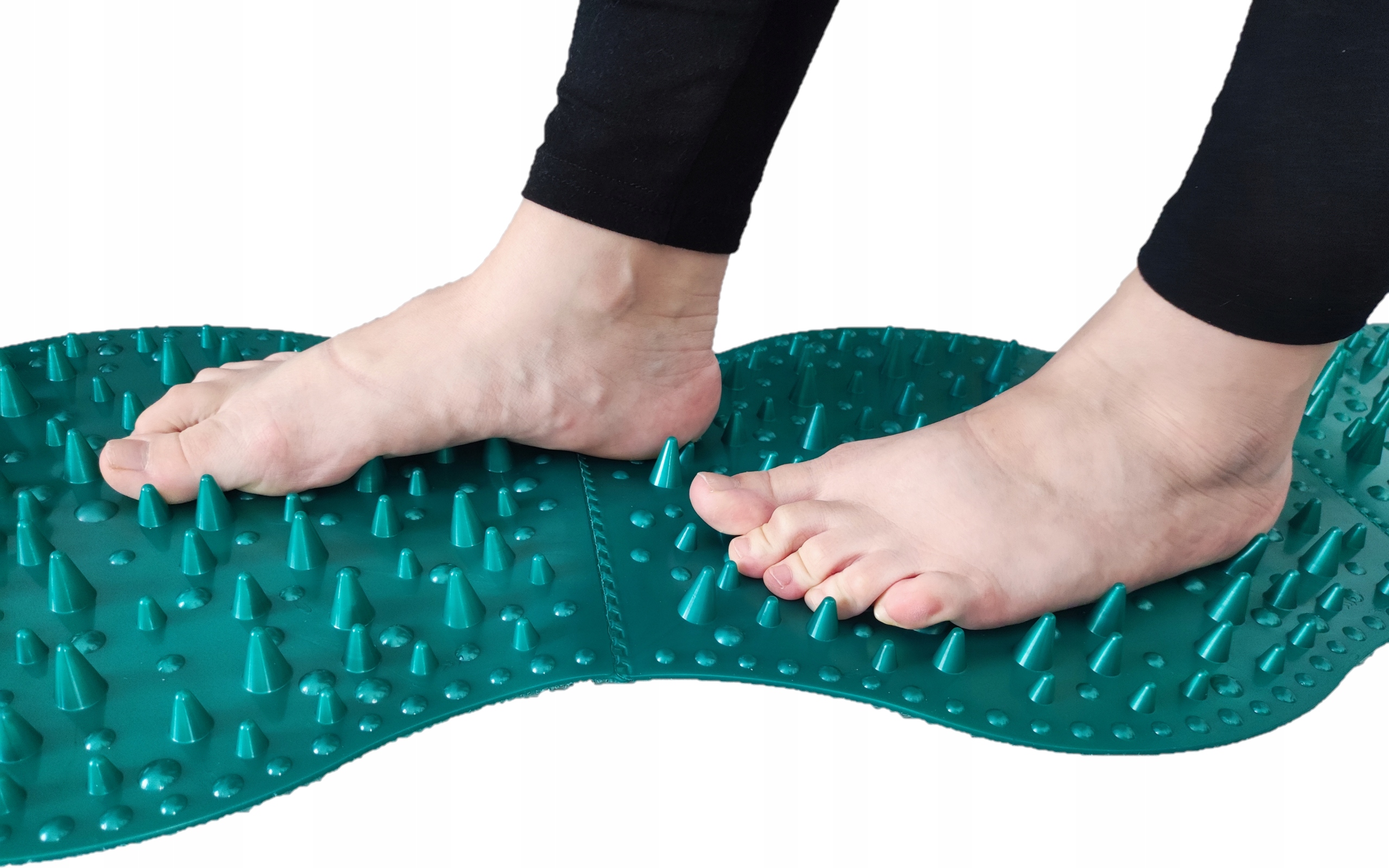 Mata jeżyk do masażu korekcyjna masująca na płaskostopie składana 100x30cm