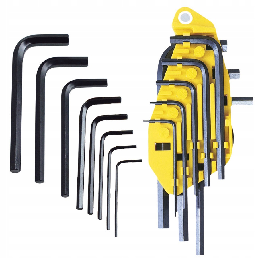 STANLEY 69-252 KLUCZE IMBUSOWE IMBUSY CALOWE 8szt