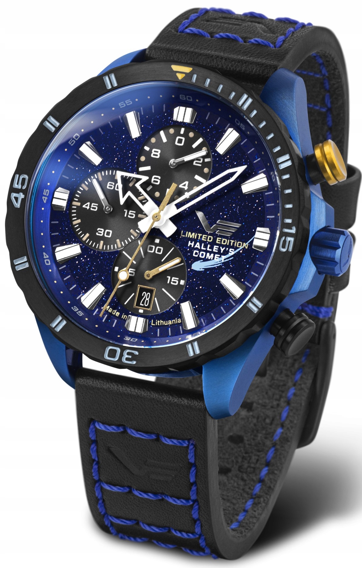 Nové originální hodinky Vostok Europe 6S10-320E694 Almaz Chrono Halleys