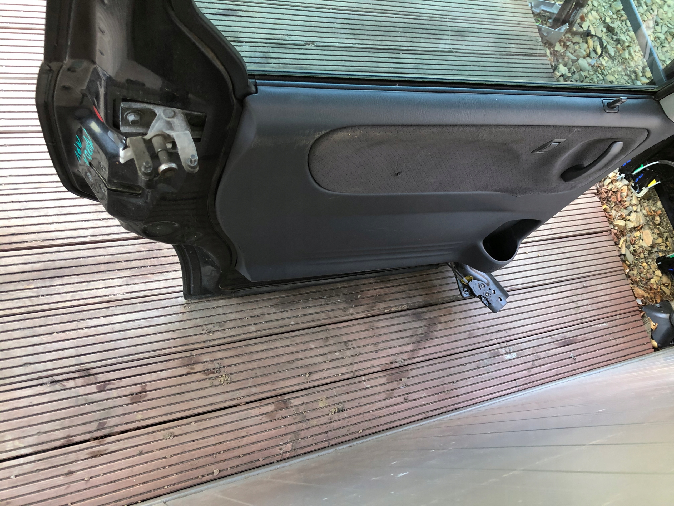 MAZDA MPV komplet Tür links heck PRZESUWNE