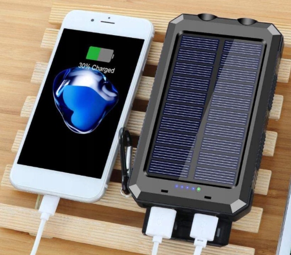 POWEBANK Solarny 20000mAh PANCERNY BANK BATERIA Pojemność akumulatora 20000 mAh