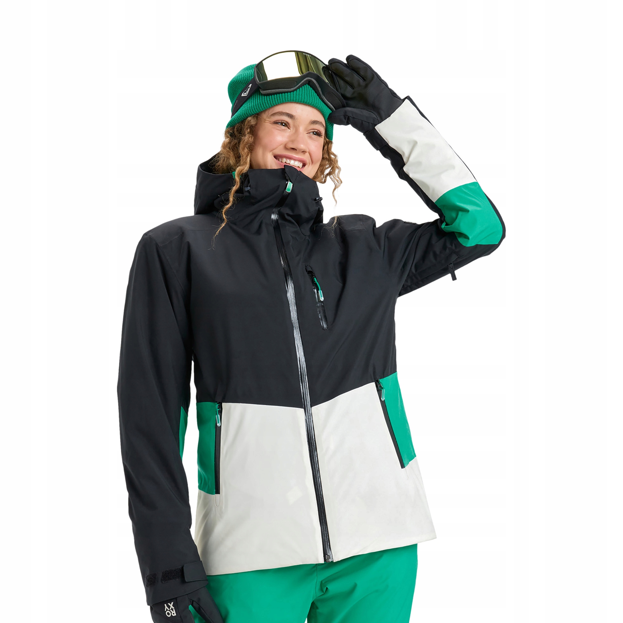 Kurtka snowboardowa damska Roxy Stormdash true black