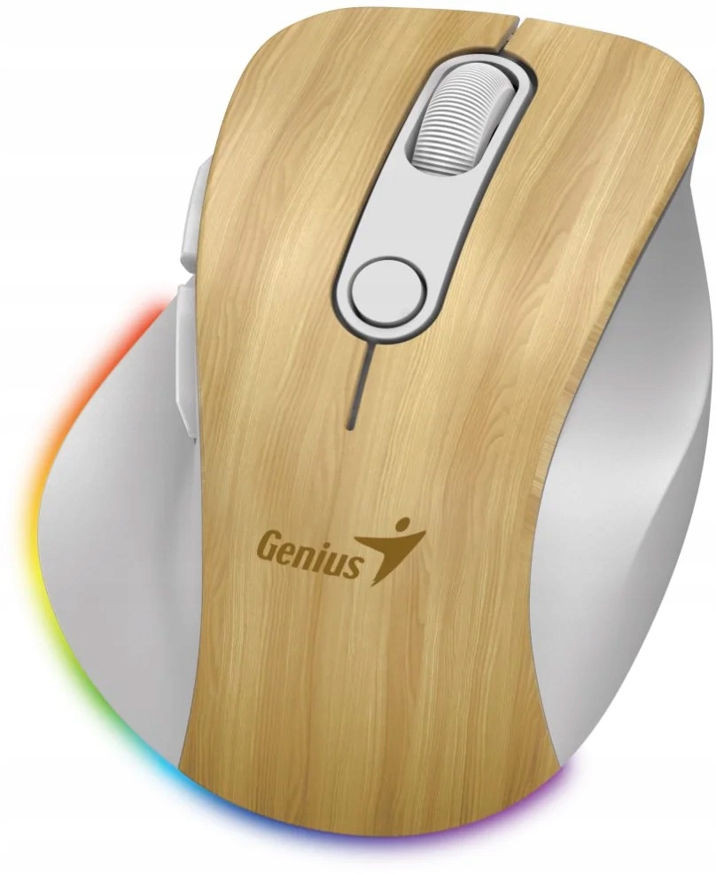 Genius Ergo 9000S Pro Myš, bezdrátová, optická, 2400DPI, 6 tlačítek,