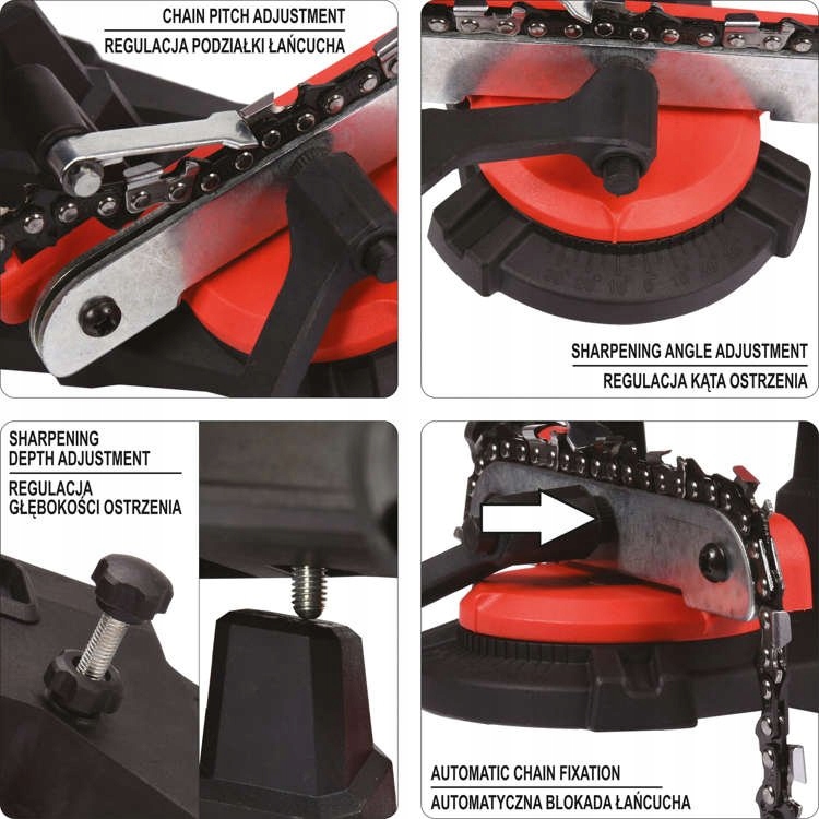 YATO ELEKTRYCZNA STOŁOWA OSTRZAŁKA DO OSTRZENIA ŁAŃCUCHÓW PIŁ + KAMIEŃ Waga produktu z opakowaniem jednostkowym 1.95 kg