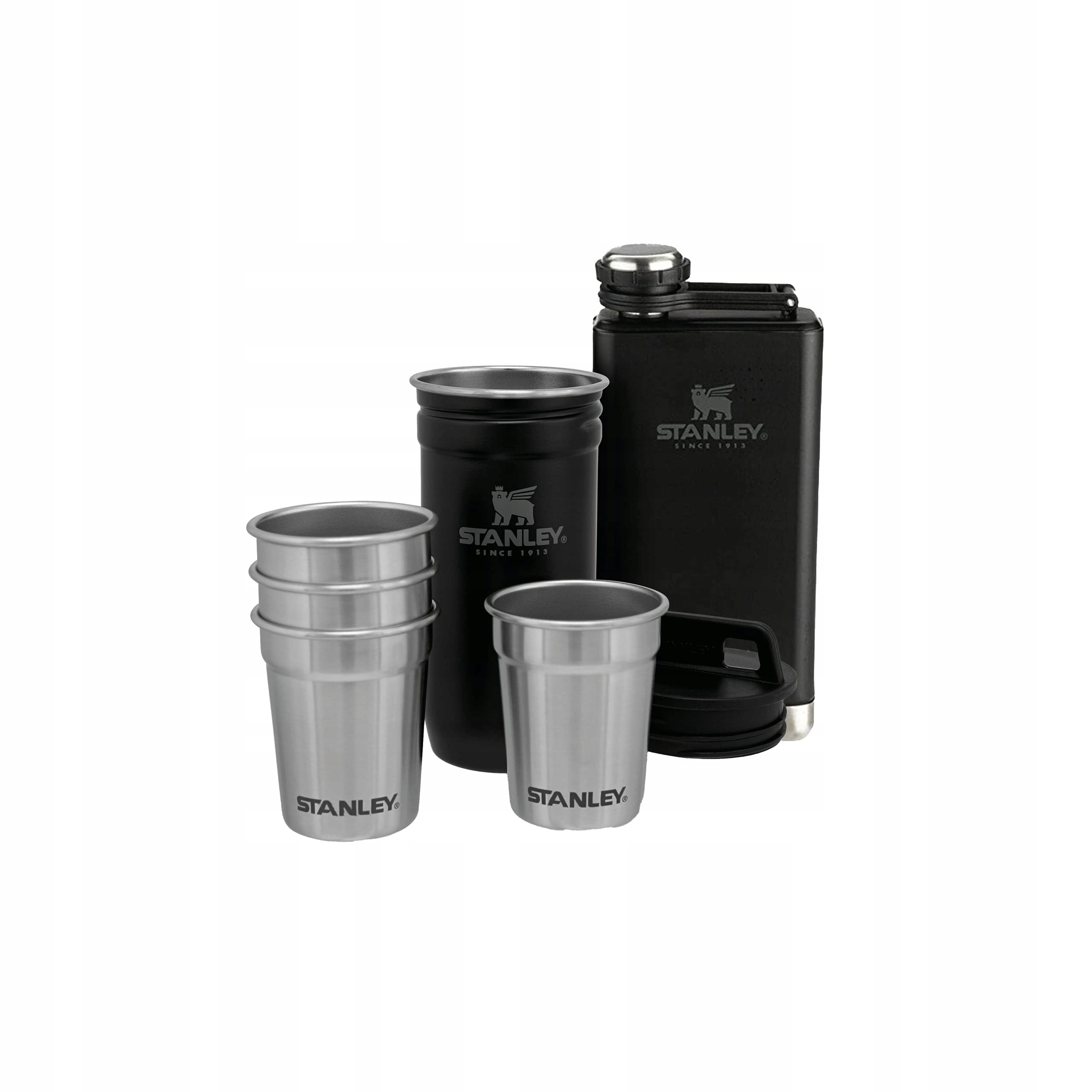 Stanley 1913 Adventure Pre-Party Set, Matte Black, 6dílná sada