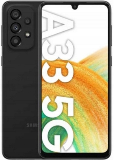 Samsung Galaxy A33 5G 6 Gb 128 Gb SM-A336B/DS 5G Czarny Etui