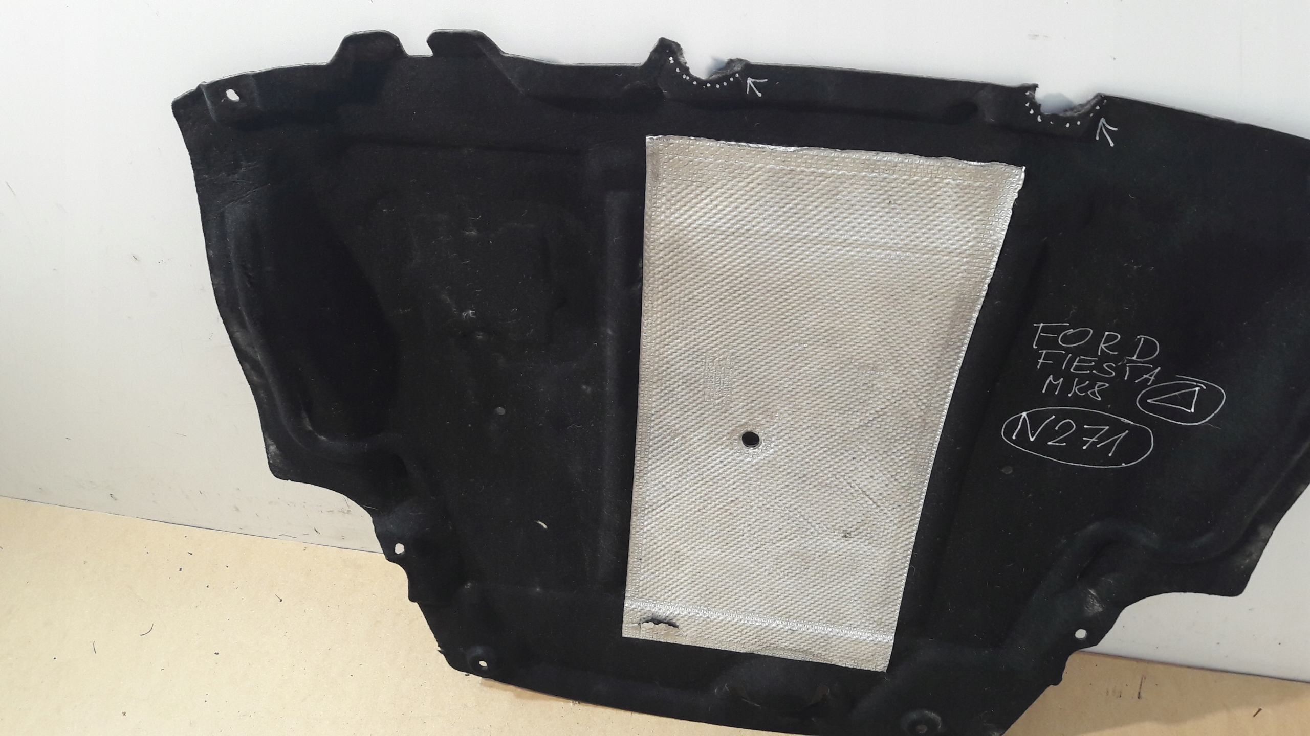 cover below engine FORD FIESTA MK8 cover L1BB-6B629-BA