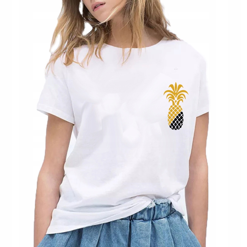 

T-shirt Koszulka Damska Z Nadrukiem Hit M