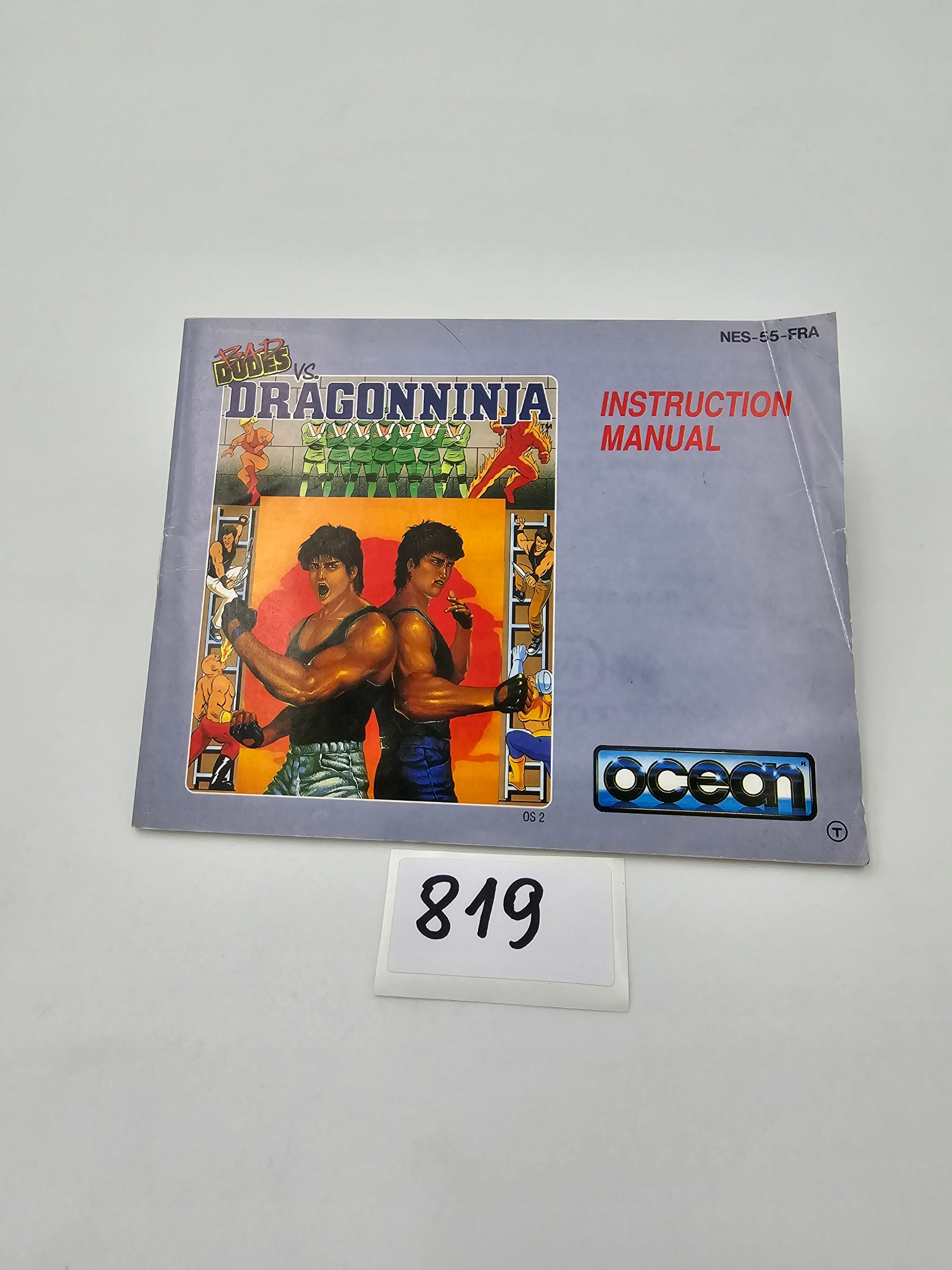 NINTENDO NES BAD DUDES VS DRAGON NINJA + INSTRUKCJA ORYGINAŁ Producent Nintendo