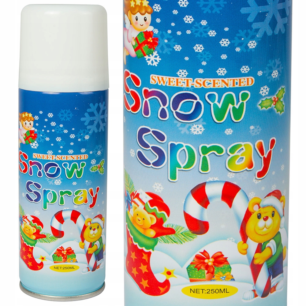 

Sztuczny Śnieg W Sprayu Biały Dekoracyjny Spray