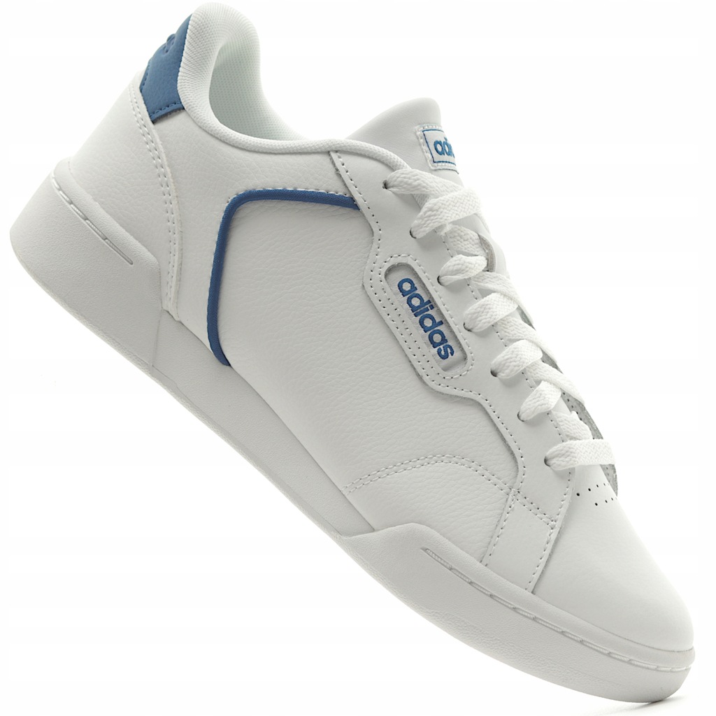 Pánské boty Adidas Roguera bílé kožené sportovní tenisky 40 2/3