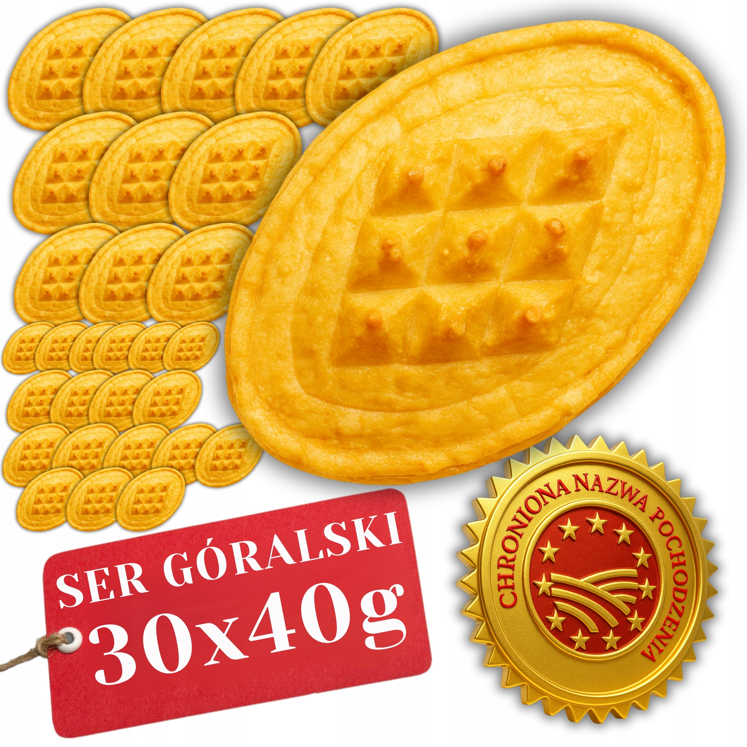 Ser Serki Serek Tradycyjny Mały Wędzony Zestaw