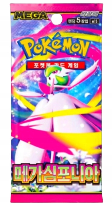 Pokemon TCG Booster Pack: Mega Symphonia m1s | KOREAŃSKI | KARCIARNIA