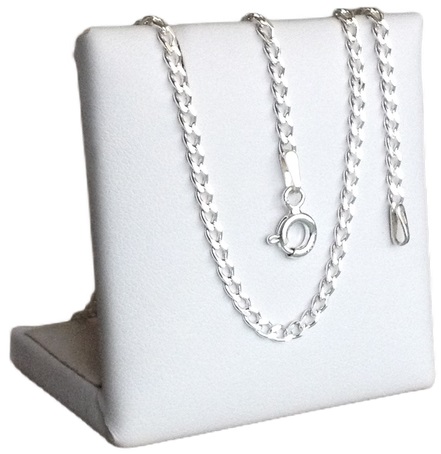 Pancerka Łańcuszek Srebrny 925 Naszyjnik (na PREZENT / Komunia)