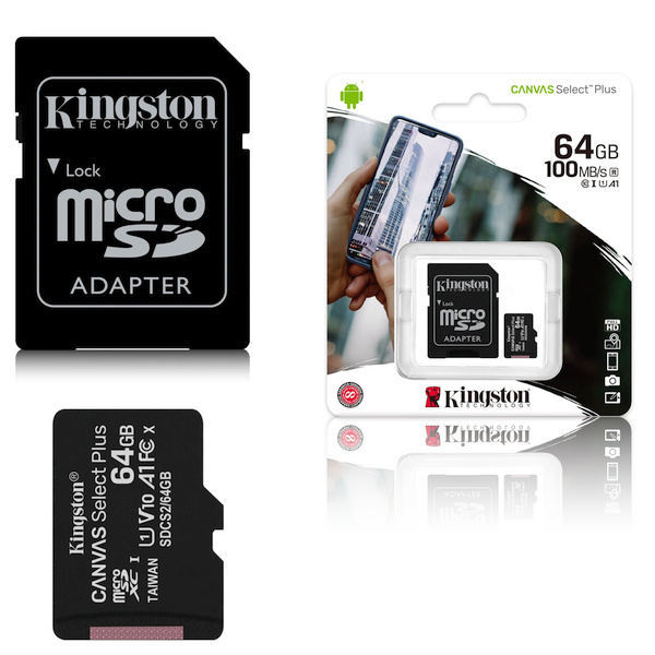 KINGSTON KARTA PAMIĘCI 64GB MICRO SD XC CLASS 10 Sklep, Opinie