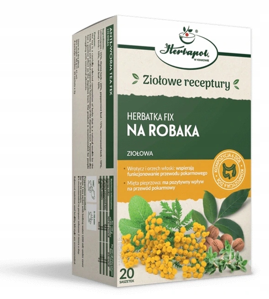 

Na Robaka -herbatka Ziołowa 20x2g Herbapol