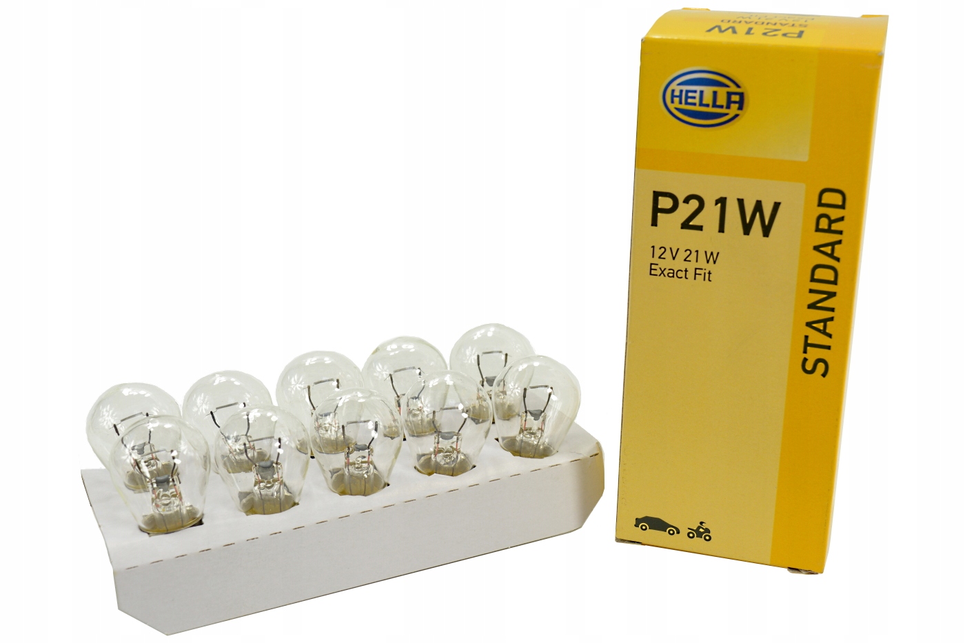 

Hella Żarówka P21W 12V 21W Dzienne Stop Wsteczny