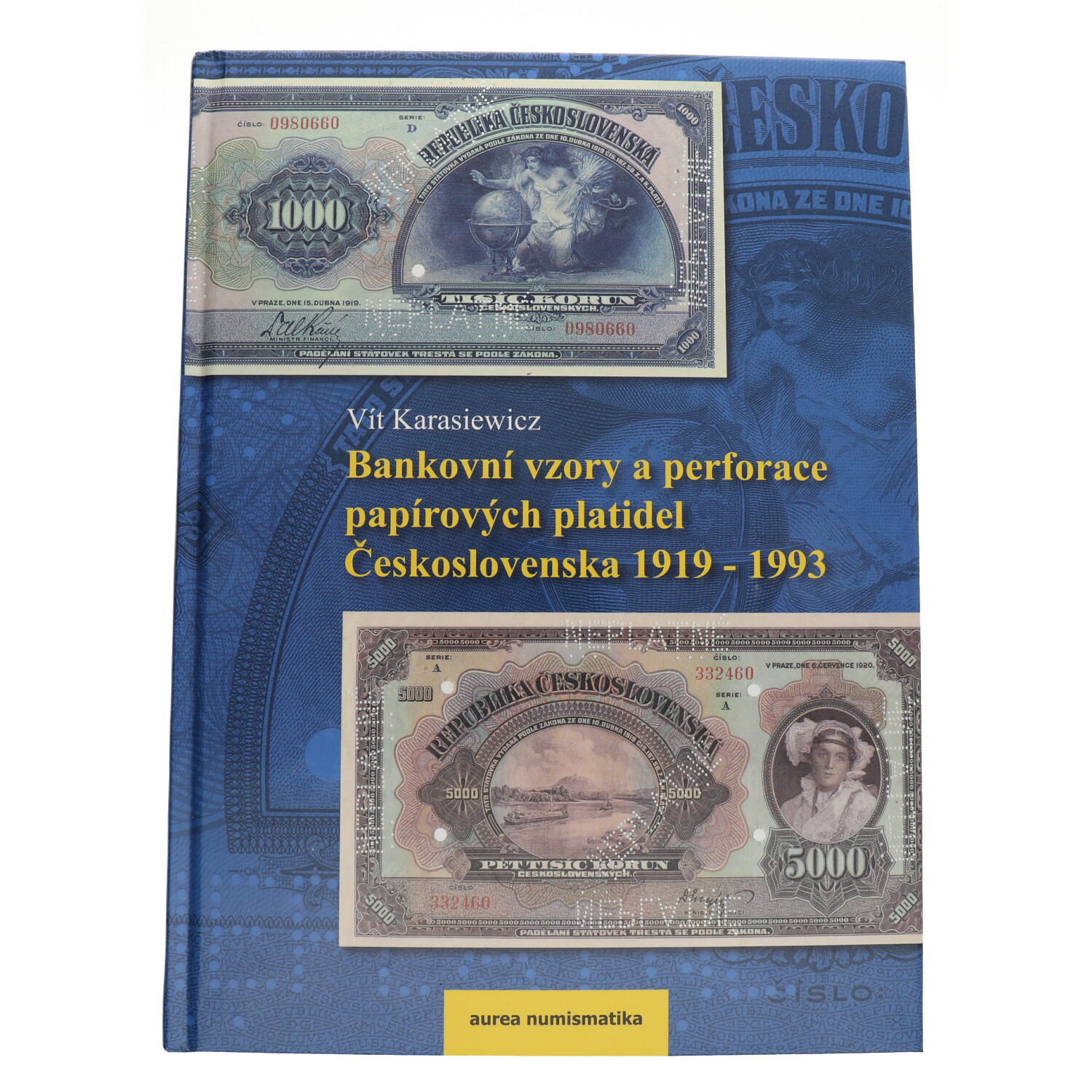 Bankovní vzory bankovek Čsr 1919-1993