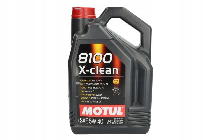 Olej silnikowy Motul 8100 X-clean C3 5W-40 5L