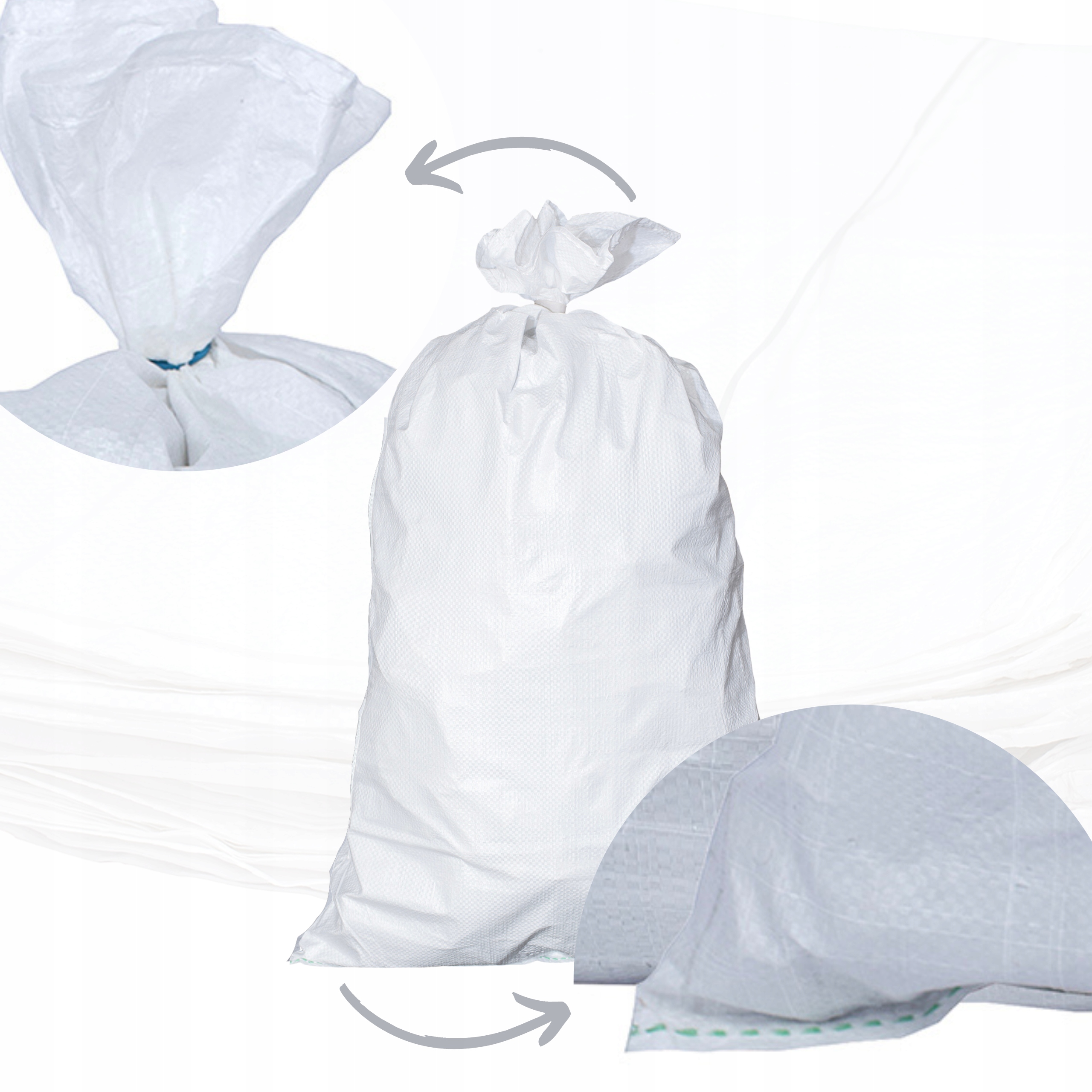

Worek 65x105CM Na Zboże Gruz Węgiel Pasze 50 Kg Pp