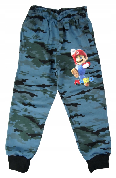 MARIO BROS spodnie dresowe bawełna S9 rozmiar 140