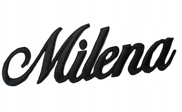 NASZYWKA termo naprasowanka aplikacja imię imienni Płeć uniseks