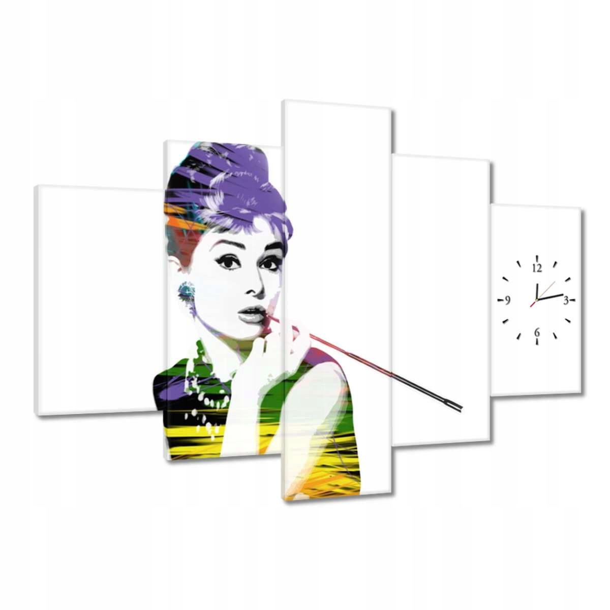Hodiny 150x105 Audrey Hepburn Cigaretka