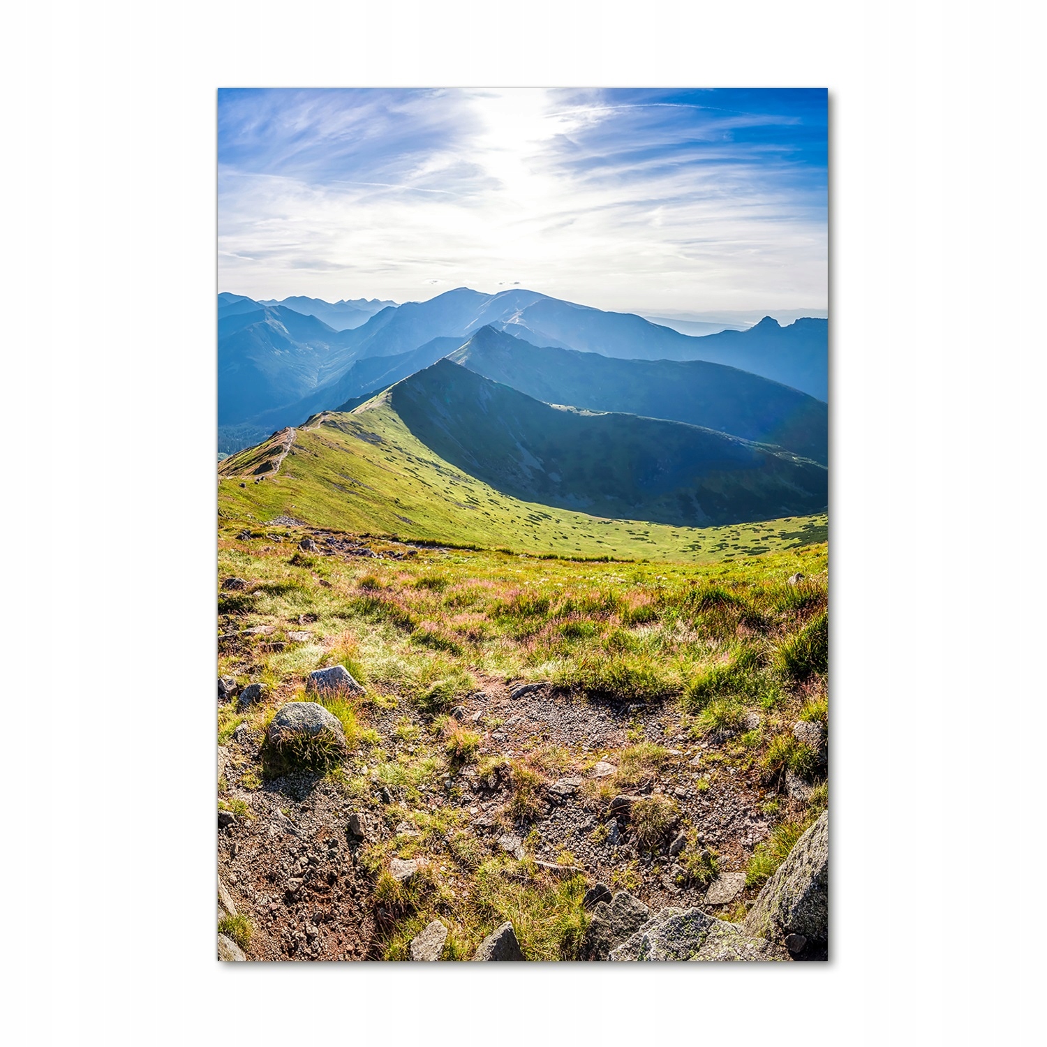 

Fotoobraz szklany na ścianę do salonu Tatry 70x100