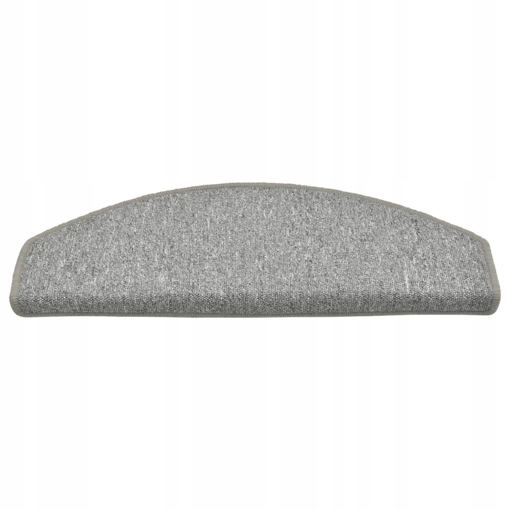 NAKŁADKI NA SCHODY 15 SZT JASNOSZARE 65X24X4CM Grubość 40 mm