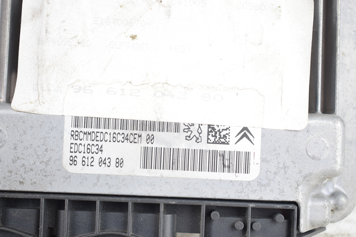 computer control unit CITROEN PEUGEOT 9661203480