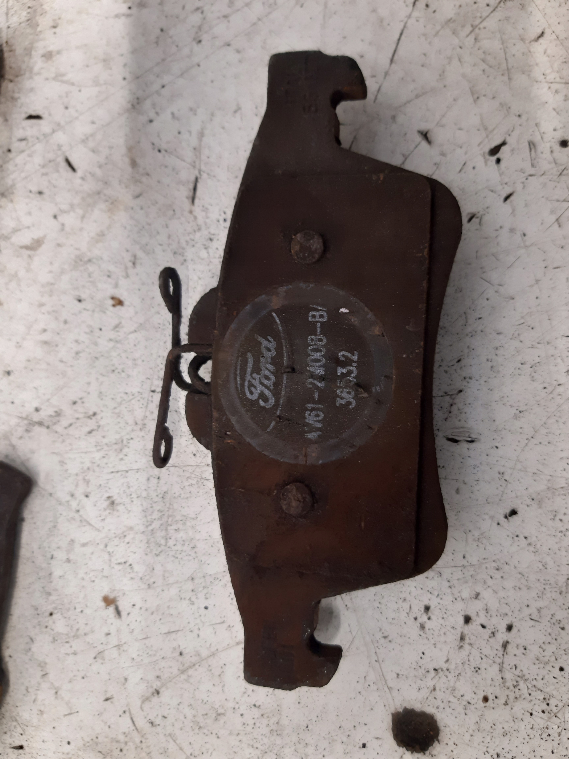 discs plates rear part 1,6 ecoboost Ford C-MAX