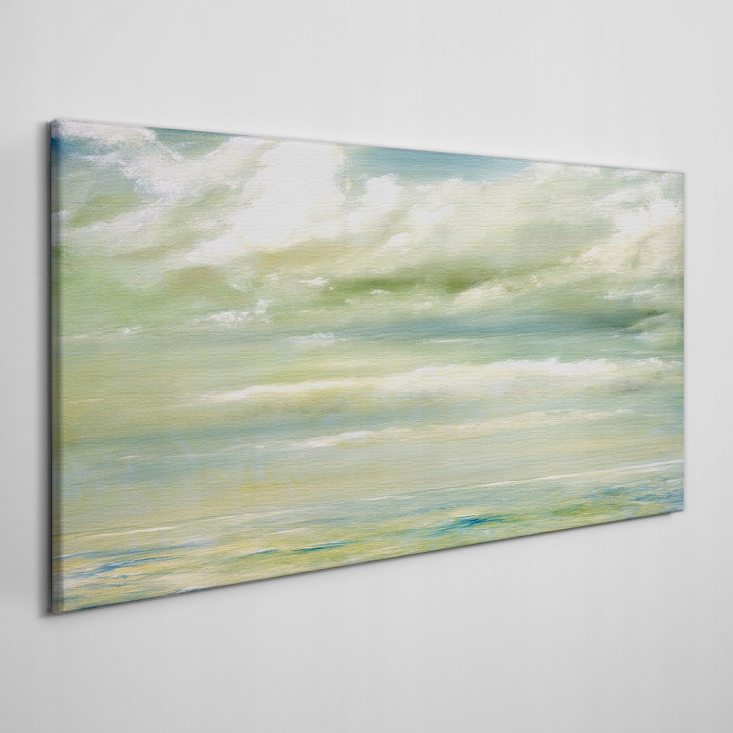 

Obraz na ramie płótno Chmury niebo morze 120x60 cm