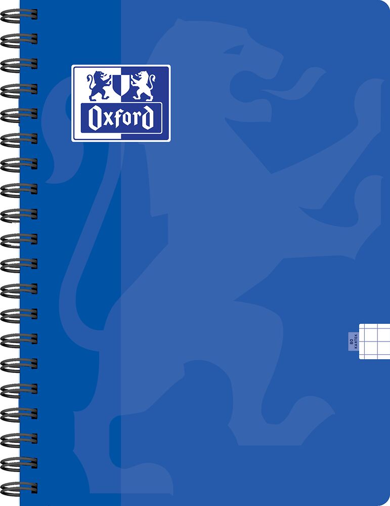 

Kołozeszyt Oxford Esse A5 80 Kartek Kratka