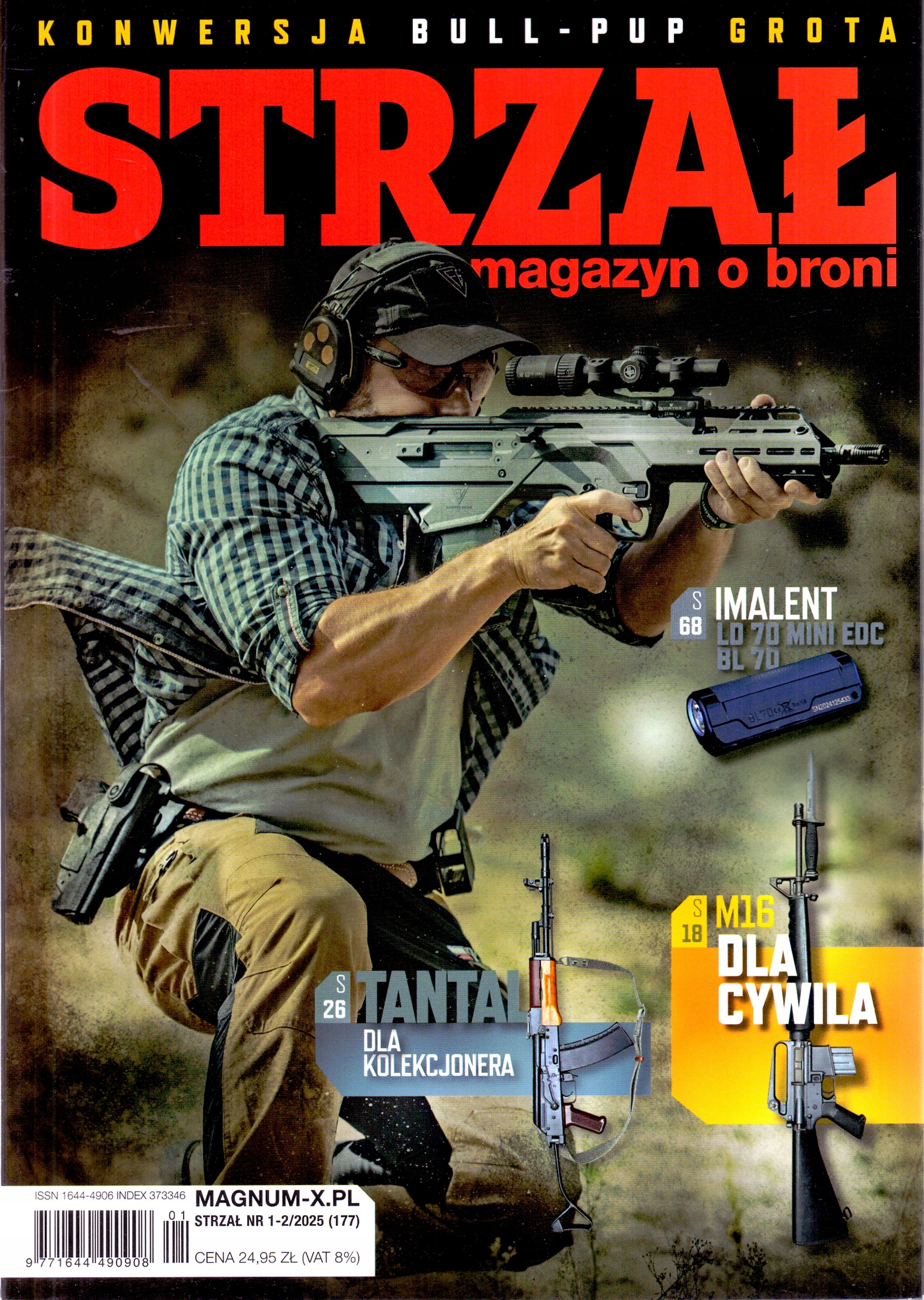 Strzał nr 1-2/2025. Magazyn o broni.