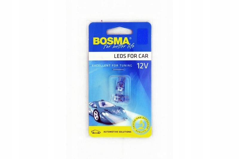 

Bosma Żarówki Led 12V 1XLED T10 Niebieskie 2SZT