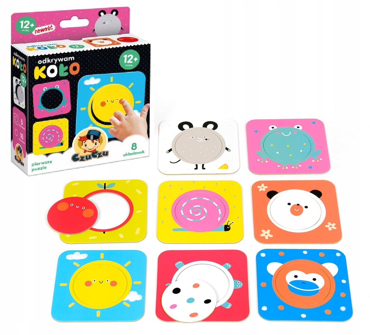 

Czuczu Pierwsze Puzzle Odkrywam Koło 12m+