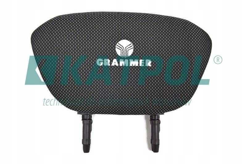 Zaglowek tkanina Grammer 721 731 Marka maszyny Atlas Bobcat Bomag Case Caterpillar Cat Doosan Fadroma Hitachi Hyundai JCB John Deere Komatsu Kubota Liebherr New Holland O K Terex Volvo Wacker Yanmar Zeppelin Inna