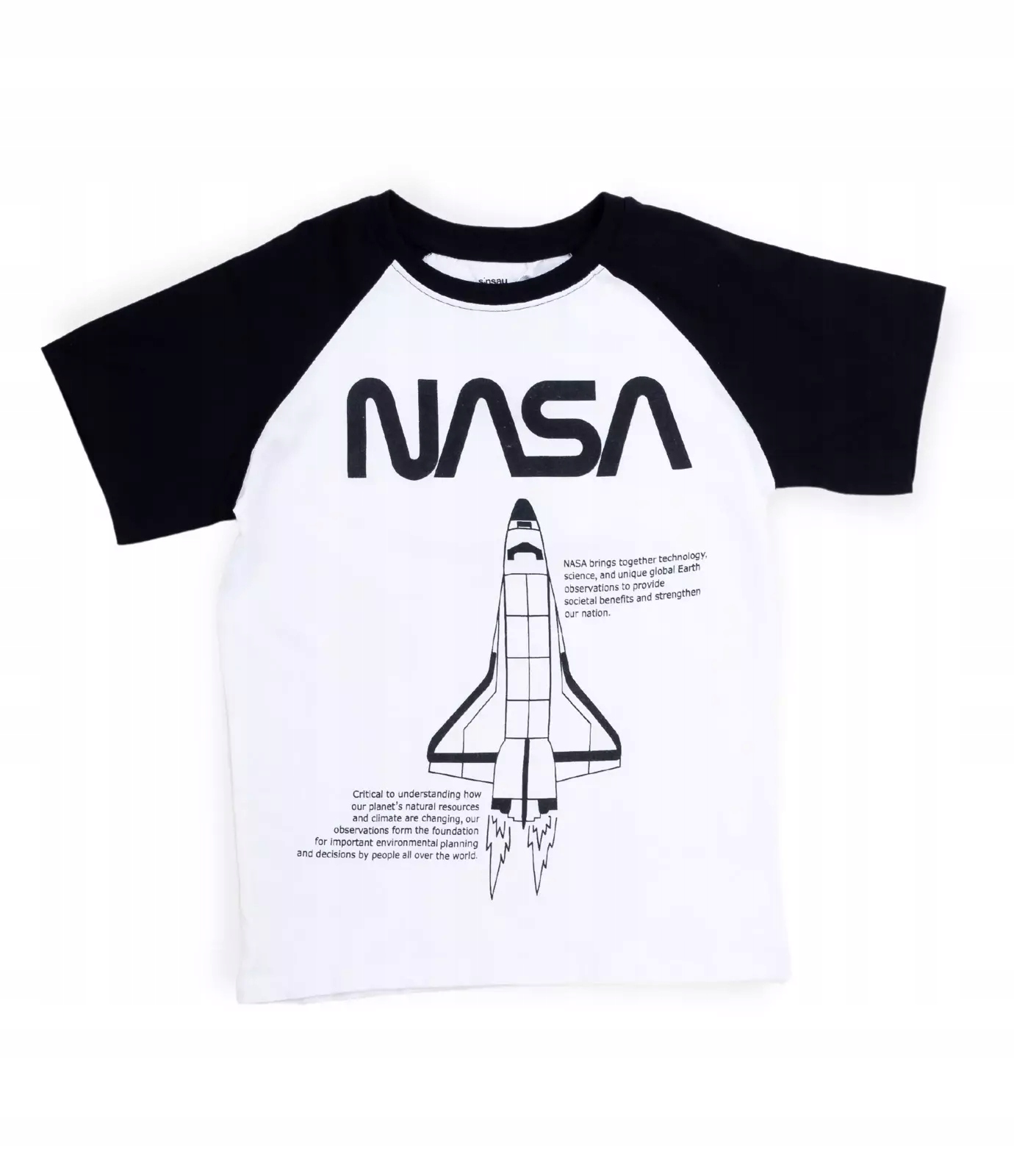 

Bluzka t-shirt Nasa bawełna Chłopiec 140 Sinsay
