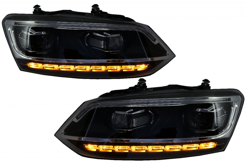 LAMPY REFLEKTORY LED VW POLO Mk5 6R 6C (2010-2017) Numer katalogowy części JHLVWPOMK6SBM