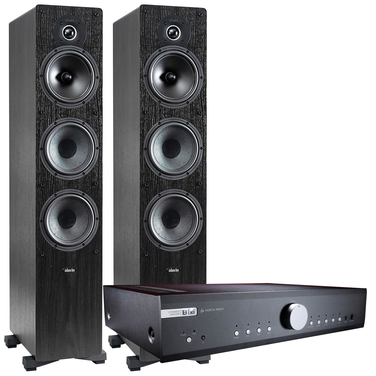 Indiana Line Tesi 661 Musical Fidelity B1xi Stereo 2x 100W Klasa A/b Eisa