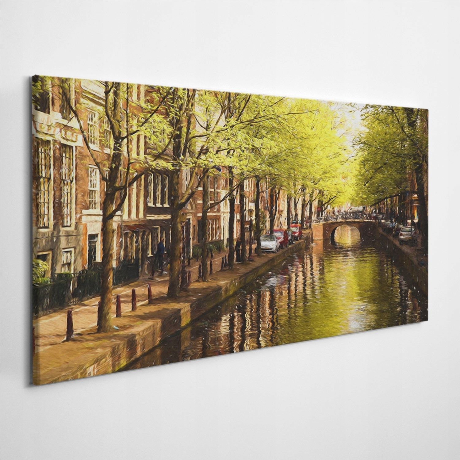 

Fotoobraz z zdjęciem Holandia Jezioro Most 140x70